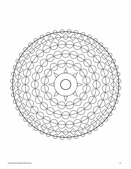 Page 24: a dense mandala of overlapping circles.